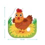 Пазл DoDo 4 в 1 Baby puzzle. Сільські тварини (300686)