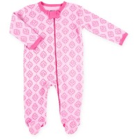 Чоловічок дитячий Luvable Friends для дівчаток на блискавці (83164.P.0-3)