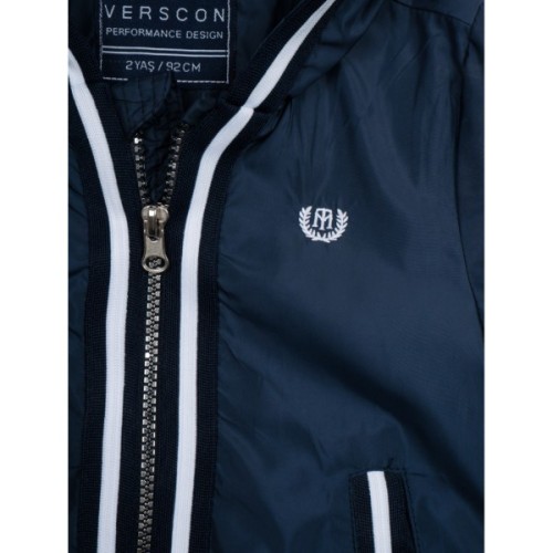 Куртка дитяча Verscon вітровка з капюшоном (3453-92B-blue)