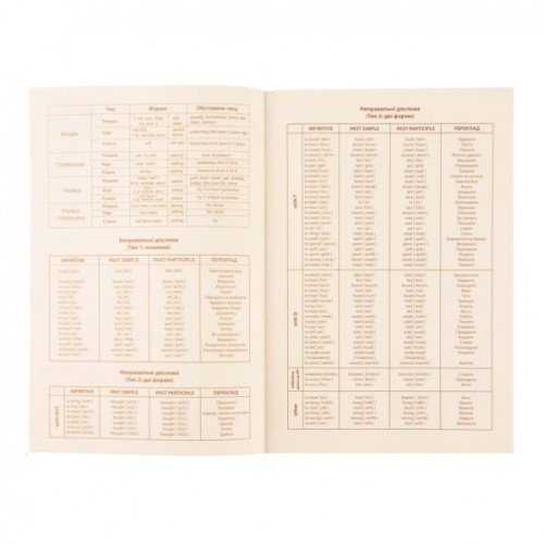 Зошит Yes словник для запису іноземних слів В5 72 аркушів Моя Україна (911578)