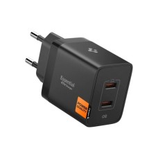 Зарядний пристрій Spigen 2xUSB-C PD 47W black (ACH09457)