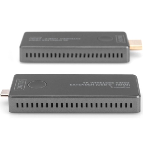 Адаптер HDMI extender 30m USB-C to HDMI 4K UHD wireless black Digitus (DS-55324)