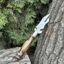 Виделка для зняття м'яса Metalzavod 280х3мм ретро (VLK-3MM-RT)