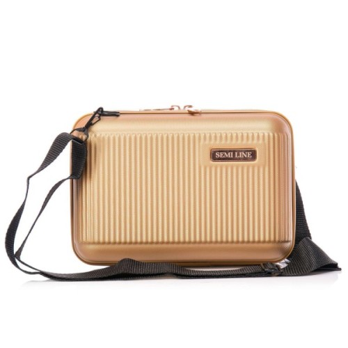 Косметичка Semi Line Бьюті-кейс 4.5L Gold (DAS302638)