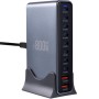 Зарядний пристрій XoKo 8xUSB-C PD 65 - 140W + 2xUSB QC30W GaN3 800W (XK-QC-800)
