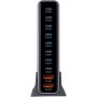 Зарядний пристрій XoKo 8xUSB-C PD 65 - 140W + 2xUSB QC30W GaN3 800W (XK-QC-800)