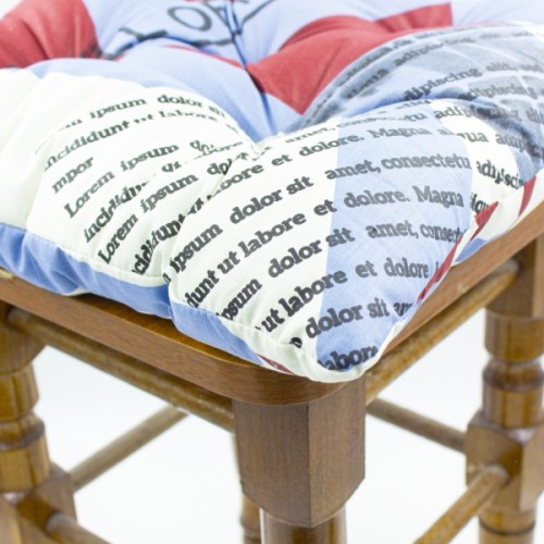 Подушка на стілець MirSon Бязь 17-0535 Peggy 40х40 см (2200006185741)