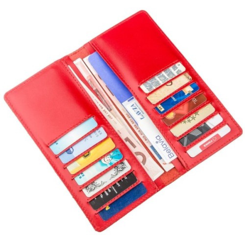 Портмоне Shvigel Червоне (13990)