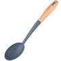 Ложка кухарська Ardesto Midori, 35см, нейлон, дерево, синій (AR2128PG)