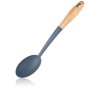 Ложка кухарська Ardesto Midori, 35см, нейлон, дерево, синій (AR2128PG)