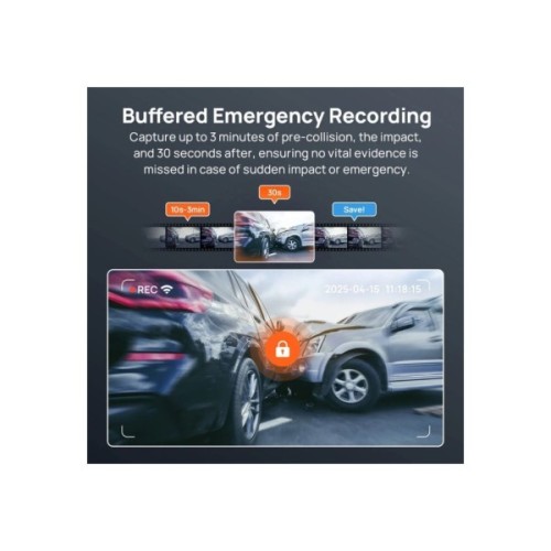 Відеореєстратор Xiaomi 70mai Dash Cam 4K A800SE-2 Set (1182550)