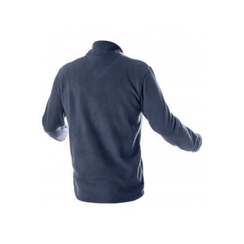 Кофта робоча Hoegert PASADER HT5K383-2XL 100% поліестер темно-синя, 2XL (56) (HT5K383-2XL)