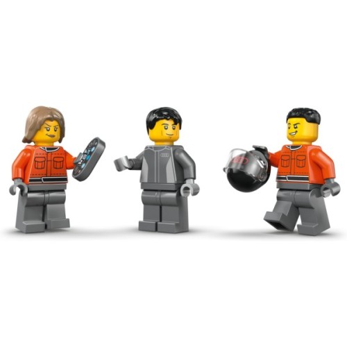 Конструктор LEGO City Вантажівка для демонстрації F1 із перегоновим автомобілем Audi F1 (60493)