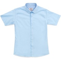 Сорочка дитяча A-Yugi з коротким рукавом (18089-164B-blue)