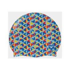 Шапка для плавання Arena Print JR 94171-236 зелений Діт OSFM (3468337082682)