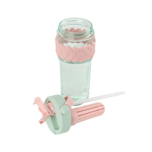 Пляшка для води Kite 900 мл м'ятно-рожевий (K25-1231-3)