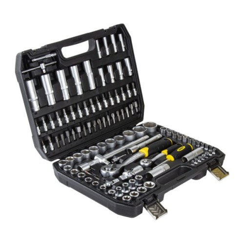Набір інструментів Sigma насадок торцевих та біт 1/4", 1/2" 110шт CrV mid (6003771)