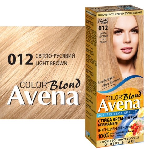 Фарба для волосся Acme Color Avena Blond Color Стійка 012 - Світло-русявий (4823115502483)