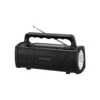 Акустична система NEWVEW NV-9010 Solar Panel/BT/USB/TF/FM Black (NWVW-NV-9010-BK)