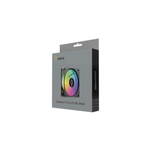 Кулер до корпусу OCYPUS GAMMA F12 ELITE BK ARGB (GAMMA-F12-BK1AM00E-GL)