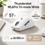 Мишка Thunderobot ML6Pro Tri-mode White (6932066315771)