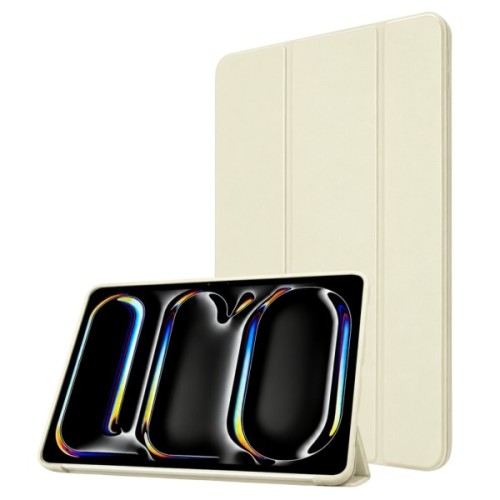 Чохол до планшета BeCover Tri Fold Soft TPU Silicone Apple iPad Pro 11" M5 2025 Beige (715990)