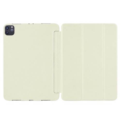 Чохол до планшета BeCover Tri Fold Soft TPU Silicone Apple iPad Pro 11" M5 2025 Beige (715990)