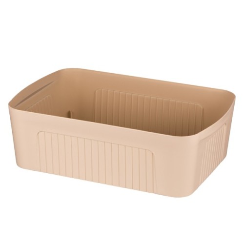 Контейнер для зберігання Ardesto З кришкою Бежевий 13 л (ARHC2513B)