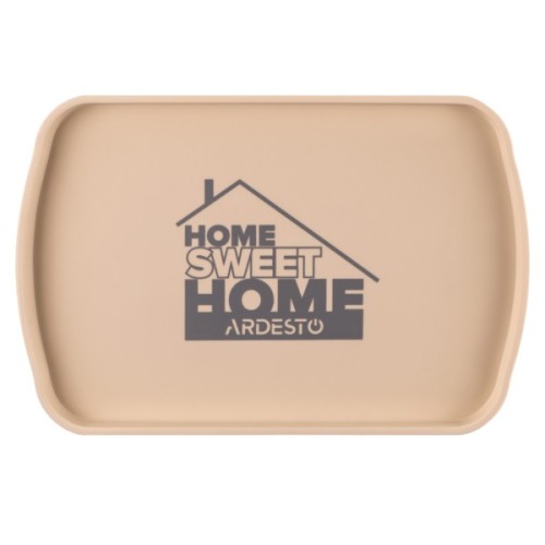 Контейнер для зберігання Ardesto З кришкою Бежевий 13 л (ARHC2513B)