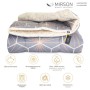 Ковдра MirSon антиалергенна Зима EcoSilk №3008 Color Fun Line Geometry 140х205 (2200004832449)