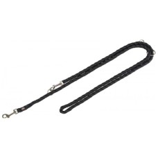 Повідець для собак Trixie Cavo нейлон S-M 2 м/12 мм чорний (4053032023277)