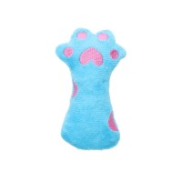 Іграшка для котів Hippie Pet Лапка синя 10.5 см (HIPCT2304053B)