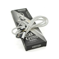 Дата кабель USB 2.0 AM to Lightning 1.0m 2.4A Silver iKAKU (KSC-028-S-L)