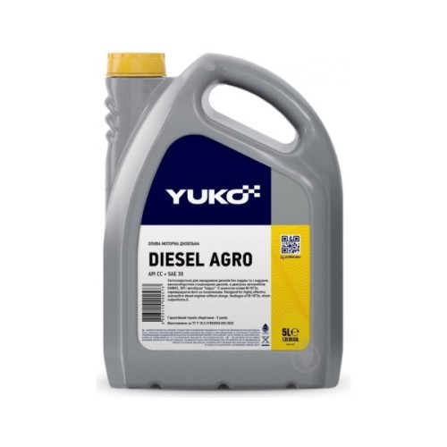 Моторна олива Yuko DIESEL AGRO (API CC) аналог М-10Г2к 5л (4823110402573)