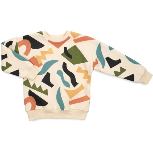 Спортивний костюм дитячий Smile флісовий (23219-110B-beige)