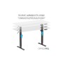 Комп'ютерний стіл OfficePro ODE1470WB White/Black (ODE1470WB)