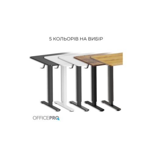 Комп'ютерний стіл OfficePro ODE1470WB White/Black (ODE1470WB)