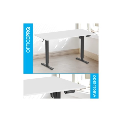 Комп'ютерний стіл OfficePro ODE1470WB White/Black (ODE1470WB)