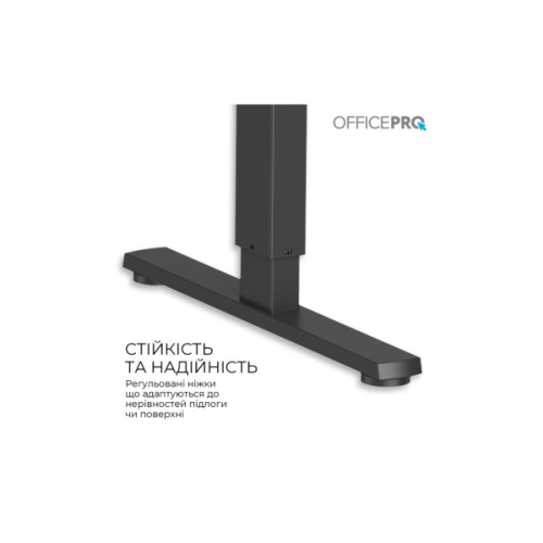 Комп'ютерний стіл OfficePro ODE1470WB White/Black (ODE1470WB)