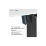 Комп'ютерний стіл OfficePro ODE1470WB White/Black (ODE1470WB)