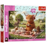 Пазл Trefl Тваринки на пікніку 300 елементів (5900511230512)