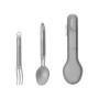 Набір туристичного посуду NexTool Titanium Tableware Set, титан (NE20132)