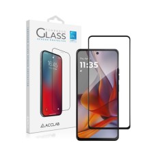 Скло захисне ACCLAB Full Glue ESD Moto G77 Black (1283126636936)
