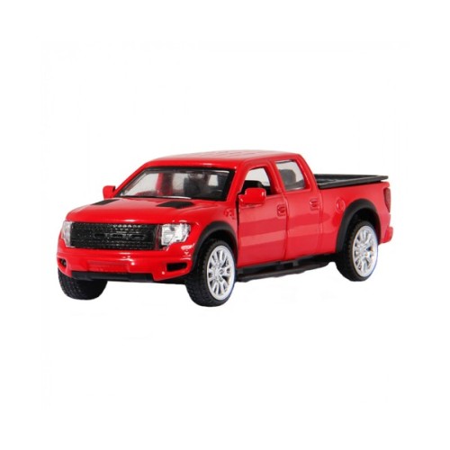 Масштабна модель автомобіля TechnoDrive Ford F-150 SVT Raptor Червона (250261)