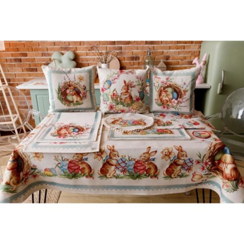 Скатертина Прованс гобеленова Злагода 135х240 см (034115)