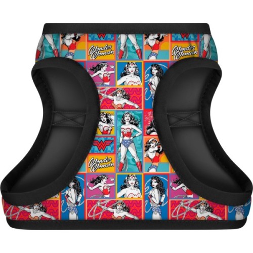 Шлея для собак WAUDOG Clothes з QR паспортом "Диво-жінка комікс" XS1 (1001-4009)