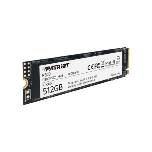 Накопичувач SSD M.2 2280 512GB Patriot (P300P512GM28)