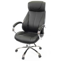 Офісне крісло Аклас Сетиф CH ANF Чорне (11423)