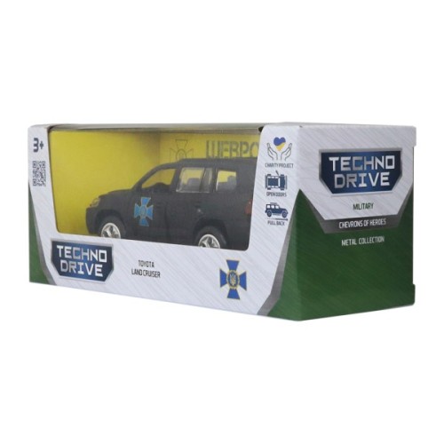 Машина TechnoDrive серії Шеврони Героїв - Toyota Land Cruiser - ЦСО Альфа (KM6010SA)