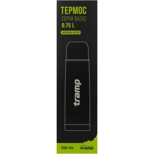 Термос Tramp Basic 0,75 л black (UTRC-104-black)